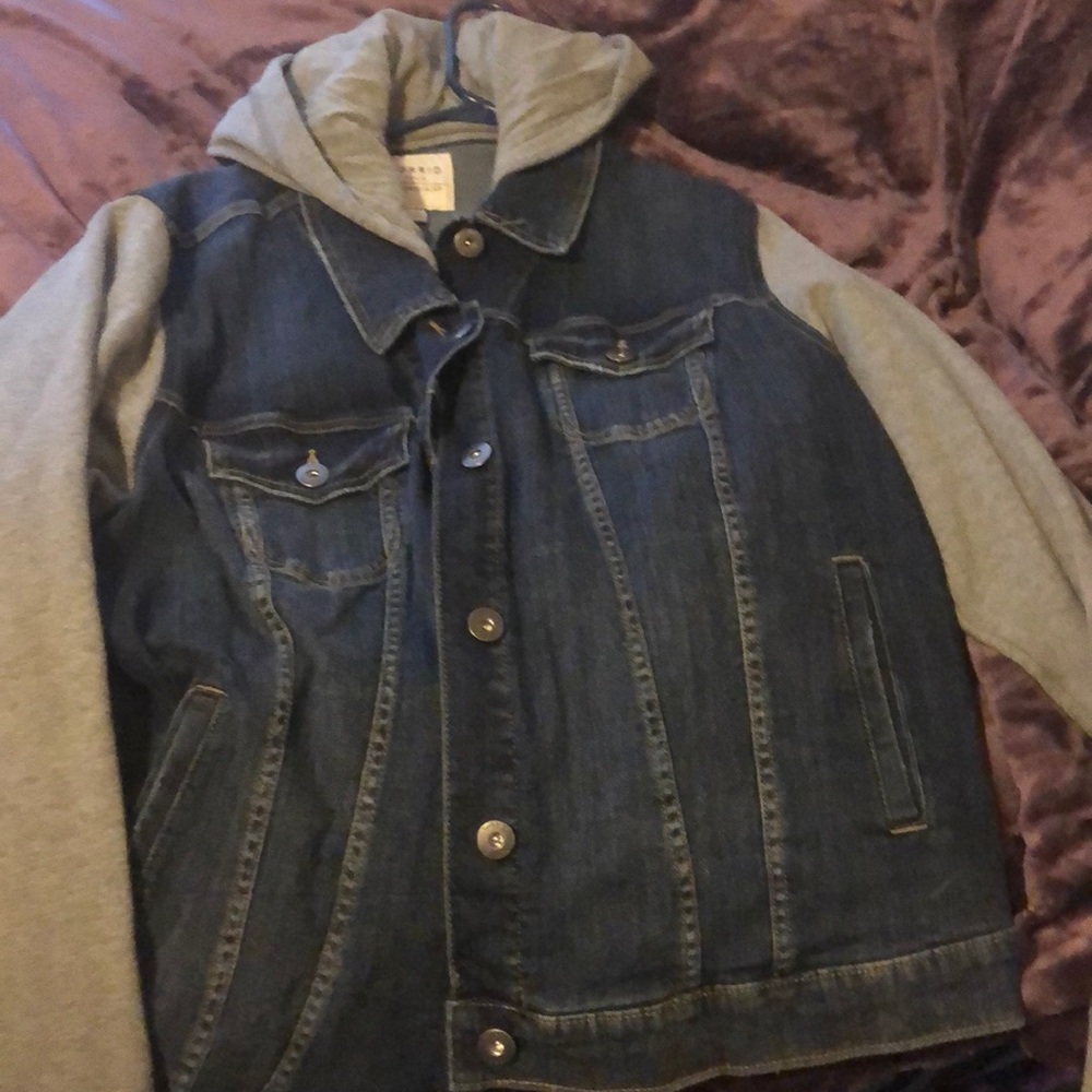 Torrid denim hoodie jacket 4x